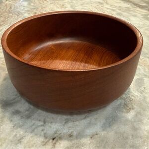 Lonborg Denmark Large Teak Bowl